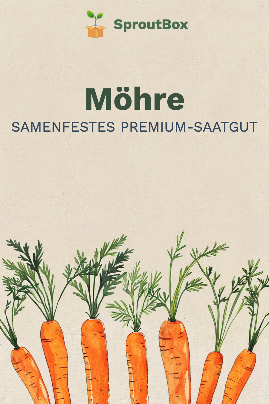Möhre Saatgutpaket